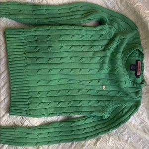 Vineyard Vines Womens Small Green Sweater